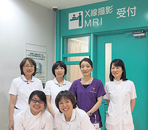 乳腺外科では女性スタッフが対応