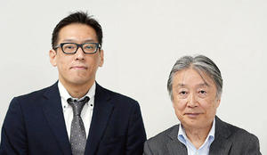 左から吉川氏と大澤氏 左から吉川氏と大澤氏
