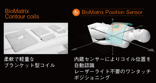 図2　BioMatrix Contour CoilsとBioMatrix Position Sensor