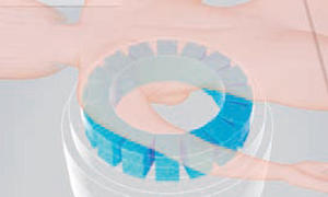 乳房を圧迫しない検査