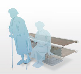 天板昇降タイプの撮影台も選択可能