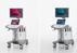 左から「ACUSON S1000 HELX Evolution」，「ACUSON S2000 HELX Evolution」