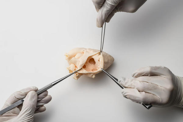模擬手術が可能なMedipreX®軟質実物大3D心臓モデル 模擬手術が可能なMedipreX®軟質実物大3D心臓モデル