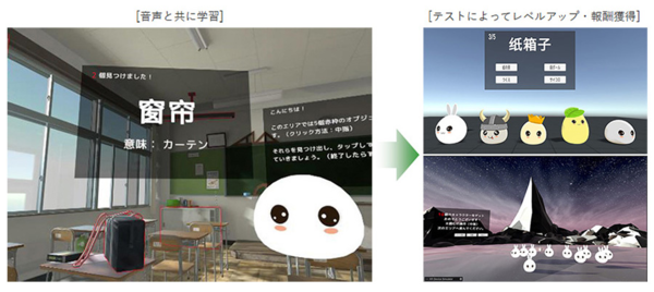 張ジョ 准教授(情報デザイン学科)が考案した学習用VRアプリケーション 張ジョ 准教授(情報デザイン学科)が考案した学習用VRアプリケーション