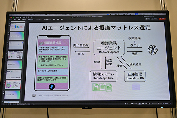 AIエージェントによる看護業務支援 ― 業務手順や在庫状況を提示 AIエージェントによる看護業務支援 ― 業務手順や在庫状況を提示