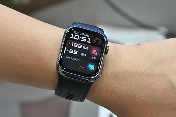 管理医療機器の認証を受けている「HUWEI WATCH D2 ウェアラブル血圧計」