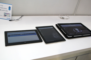 PACSの「IDS7」では，AndroidやiOSはもちろん，Windowsまで幅広いタブレット端末に対応