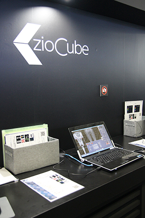 ソフトウエア単体アプリのZioCubeを出展