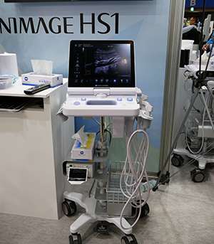 新型プローブが4種類追加された「SONIMAGE HS1」
