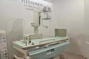 ワイヤレスFPDも使用可能な「FLEXAVISION I.I./Wireless FPD Hybrid System」