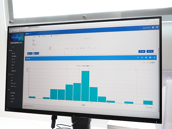CTの被ばく線量管理が可能なDoseSense
