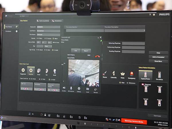 「CT Collaboration Live」をデモンストレーションで紹介 「CT Collaboration Live」をデモンストレーションで紹介