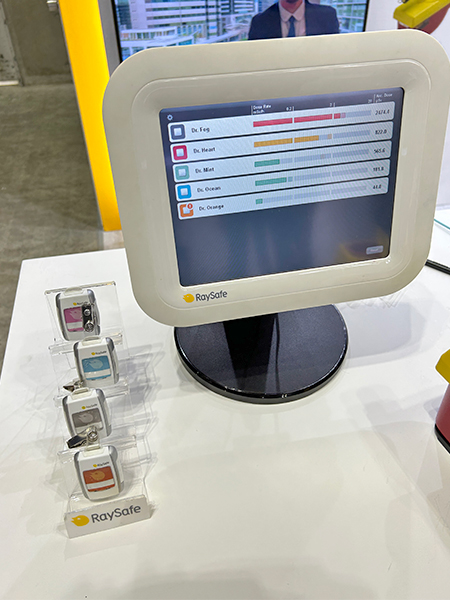 医療スタッフ用リアルタイム被ばくモニタリングシステム「RaySafe i3」 医療スタッフ用リアルタイム被ばくモニタリングシステム「RaySafe i3」