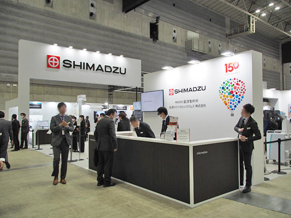島津製作所ブース 島津製作所ブース