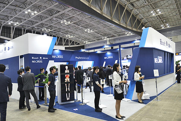 充実するZiostation REVORASの機能を紹介したザイオソフトブース 充実するZiostation REVORASの機能を紹介したザイオソフトブース