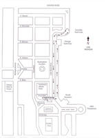 Patients First 5k Fun Runのコースマップ（クリックして拡大表示）