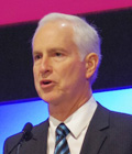 大会長のGeorge S. Bisset III, M.D.