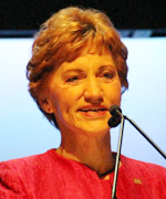 大会長のSarah S. Donaldson, M.D.