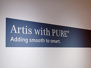 スムースでスマートなインターベンションをサポートする“Artis with PURE”を搭載