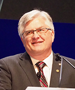大会長のRichard L. Ehman, M.D.