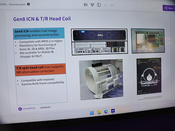 「MR 31」へのアップデートに伴い画像再構成用ハードウエアも第8世代へと更新