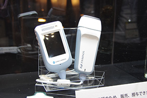 SONIMAGE P3用新型プローブを参考出品