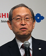 綱川　智 社長（東芝）