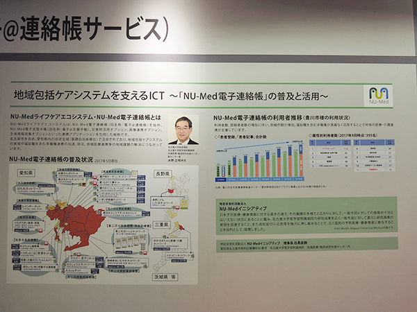 愛知県での医療介護連携に利用されているIIJ電子＠連絡帳