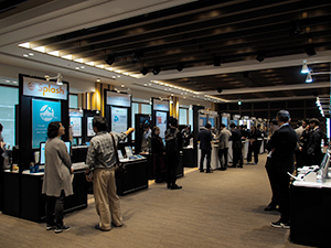 ショウケース（展示）会場の様子