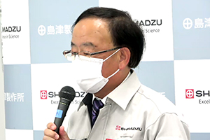 三品幸男 氏（医用機器事業部グローバルマーケティング部）