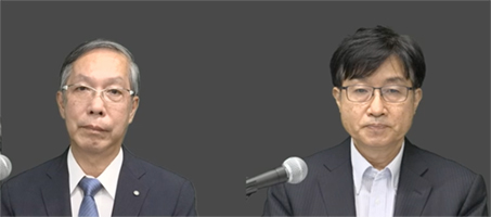座長:吉岡邦浩氏(岩手医科大学:左),粟井和夫氏(広島県立病院機構:右) 座長:吉岡邦浩氏(岩手医科大学:左),粟井和夫氏(広島県立病院機構:右)