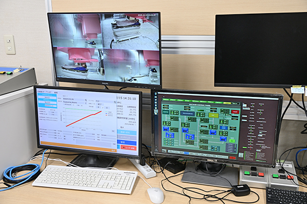 BNCTシステムのコンソール