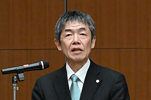 園木清人 氏（常務執行役員・医用機器事業部長）