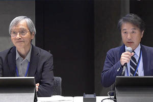 座長：辻岡勝美氏（藤田医科大学）と長澤宏文氏（国立成育医療研究センター）