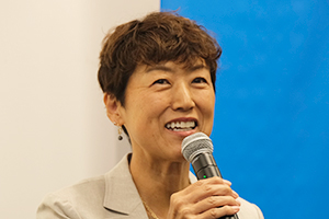 安部美佐子 氏（代表取締役社長）